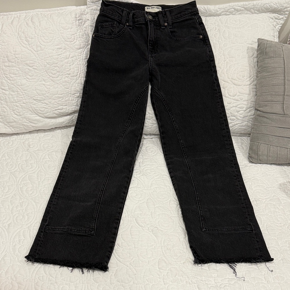 We The Free Black Boot Cut Jeans